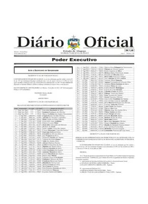 Decretos Estaduais AL 2012