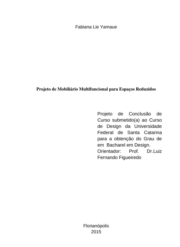 Projeto de Mobiliário Multifuncional para Espaços Reduzidos