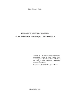DLNotes2 na EAD: Ferramenta de Leitura