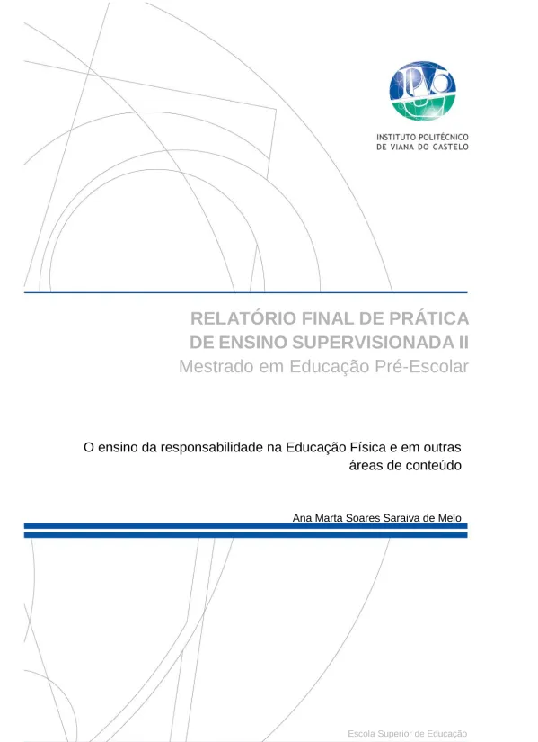 O ensino da responsabilidade na educação física e em outras áreas de conteúdo