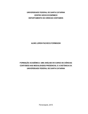 Ciências Contábeis: Presencial x EAD