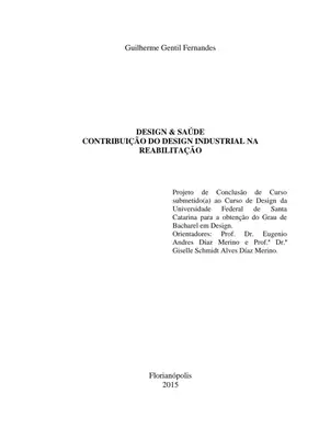 Design Industrial na Reabilitação