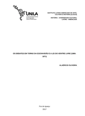 Lei do Ventre Livre: Debates (1866-71)