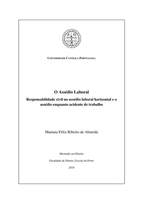 Assédio Laboral: Responsabilidade Civil e Acidentes de Trabalho