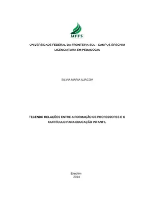 Formação Docente e Currículo Infantil